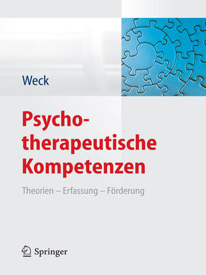 cover image of Psychotherapeutische Kompetenzen